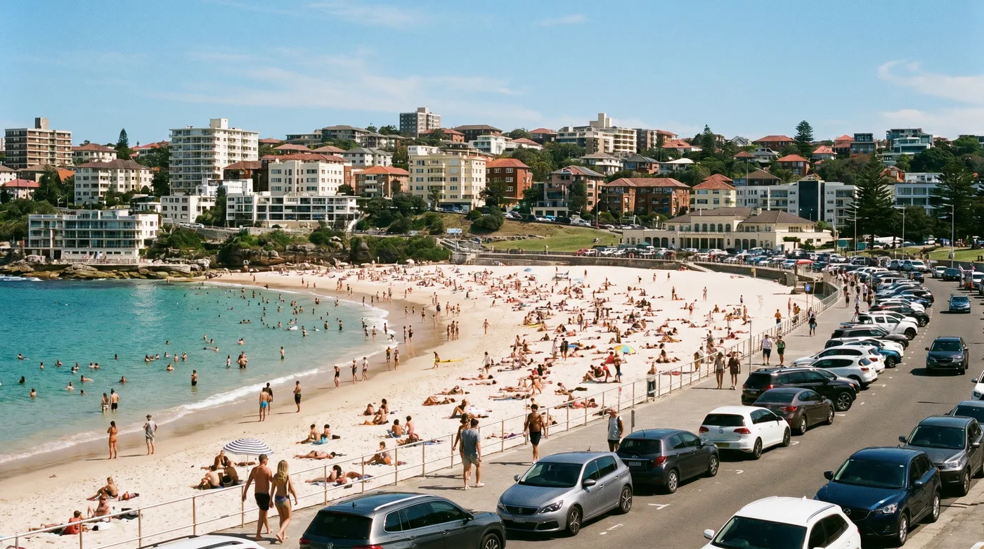 Moving in Bondi by season: the summer kerb, City2Surf and Sculpture by the Sea